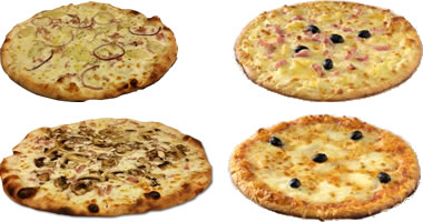 pizzas base crème fraîche